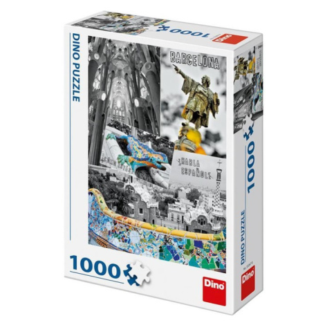 DINOTOYS - BARCELONA - koláž 1000 Puzzle