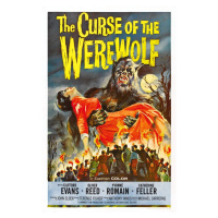 Ilustrace Curse Of Werewolf, 26.7 × 40 cm