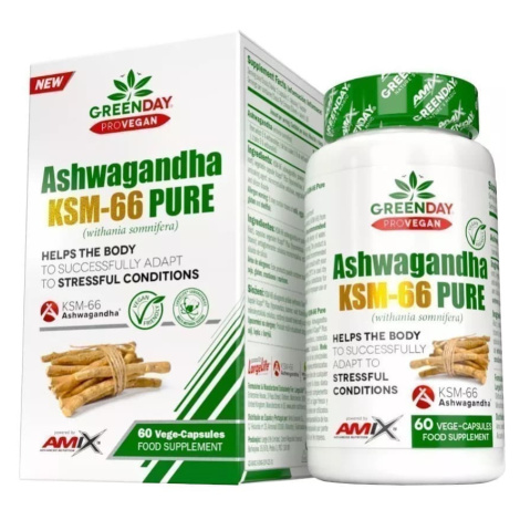 AMIX ProVegan Ashwagandha KMS-66 Pure 60 kapslí