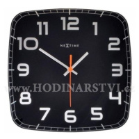 Hodiny NEXTIME 8816zw Classy square 30cm