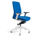 Kancelářská ergonomická židle BESTUHL J2 WHITE BP — více barev, bez podhlavníku Modrá 214