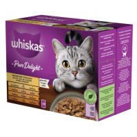 Whiskas Pure Delight Cassarole, výběr drůbeže - Multipack 12 x 85 g