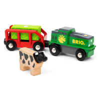 BRIO - Farmářský vlak na baterie