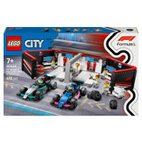 LEGO LEGO® City Garáž F1® a vozy Mercedes-AMG a Alpine 60444