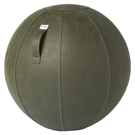 VLUV Sedací míč VEGA, veganská kůže, 700 - 750 mm, mechová zelená