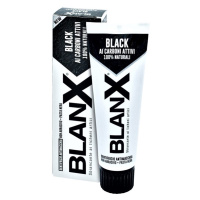 BlanX BLACK bělící zubní pasta s aktivním černým uhlím, 75ml