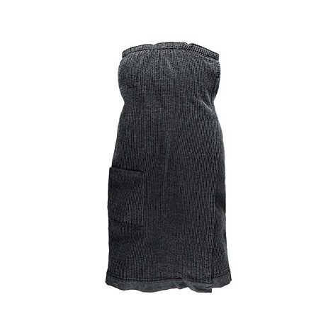 Rento Dámský kilt do sauny, 85 × 145 cm, černý
