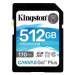 Kingston SDXC 512GB Canvas Go! Plus