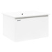 Koupelnová skříňka s umyvadlem Naturel Ancona 80x45x46 cm bílá ANCONA280DVB