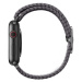 UNIQ Aspen Braided řemínek pro Apple Watch 45/44/42mm šedý