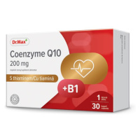 Dr. Max Coenzyme Q10 200 mg s thiaminem 30 kapslí