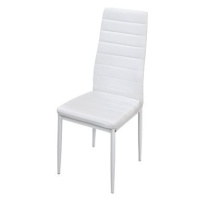 IDEA nábytek Jídelní židle SIGMA bílá