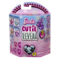 Mattel barbie® cutie reveal™ plyšová kabelka modré srdce hkr35