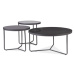 Konferenční stolek ORTIMADO šedá/černá