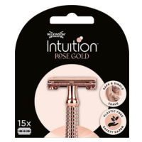 WILKINSON Intuition Double Edge Rose Gold Blades 15 pack dámské žiletky