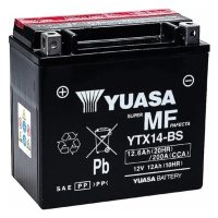 Motobaterie Yuasa Super MF YTX14-BS