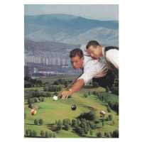 Obrazová reprodukce Billiards with good friends, 2020, Bodart, Florent, 30 × 40 cm