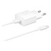 Samsung cestovní nabíječka 15W + USB-C/USB-C datový kabel White (Bulk)