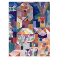 Obrazová reprodukce Distressed Castle Garden - Paul Klee, 30 × 40 cm