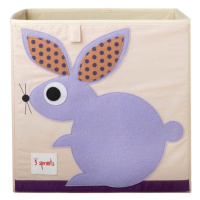 3 SPROUTS - Úložný box Rabbit Purple