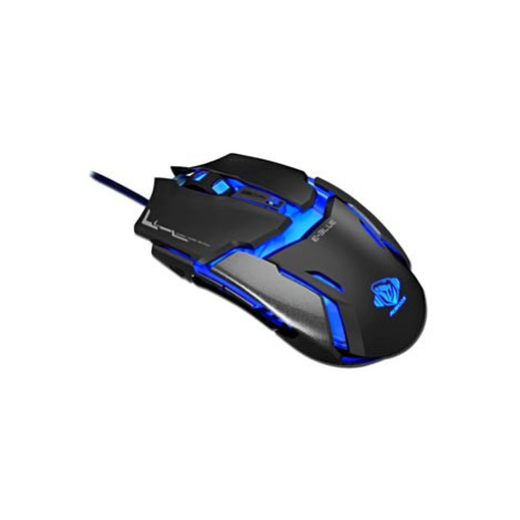 Myš drátová USB, E-blue Auroza Type IM, černá, optická, 4000DPI