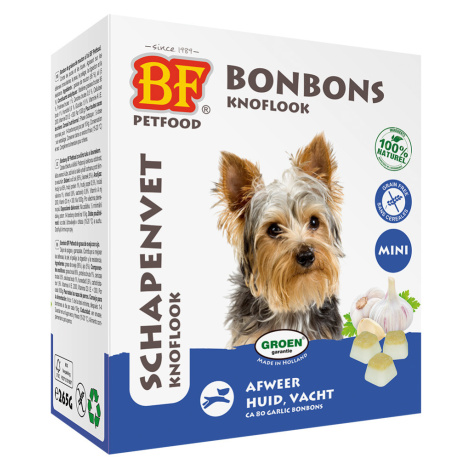 BF Petfood Ovčí tuk Česnek Mini - 2 x 80 ks