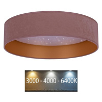 Brilagi Brilagi - LED Stropní svítidlo VELVET STAR LED/24W/230V pr. 40 cm  růžová/zlatá