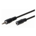 Audio kabel AQ OK030D 3,5mm jack (m)/jack (f), 3m