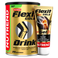 Nutrend Flexit Gold Drink 400 g jablko + Flexit Gold Gel 100 ml dárková sada