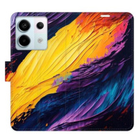 iSaprio flip pouzdro Fire Paint pro Xiaomi Redmi Note 13 Pro+ 5G