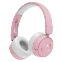OTL bezdrátová sluchátka dětská s motivem Hello Kitty růžová/bílá
