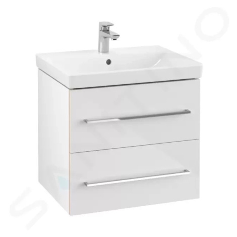 VILLEROY & BOCH Avento Umyvadlová skříňka, 580x514x452 mm, 2 zásuvky, Crystal White A88900B4