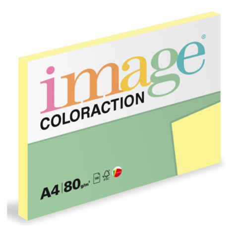 Coloraction A4 80 g 100 ks - Desert/pastelově žlutá