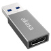 Akasa adaptér USB3.1 Gen2 Type-C - USB-A (F/M), 2ks v balení