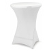 Garthen 37101 Potah pro vysoký stůl - elastický, bílá 80 x 80 x 110 cm
