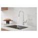 Grohe 30419000 - Dřezová baterie s výsuvnou sprškou, chrom