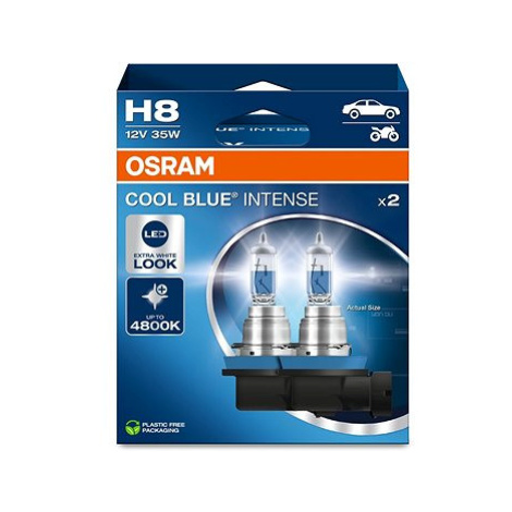 OSRAM H8 Cool Blue Intense, 12V, 35W, PG19-1, Duobox