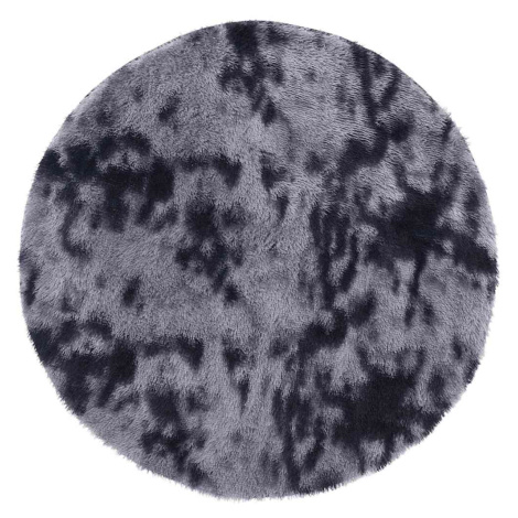 vidaXL Koberec Shaggy s vysokým vlasem NAVARRA tmavě šedý 200x200 cm