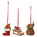 Vánoční ozdoby, sada 3ks, kolekce Nostalgic Ornaments - Villeroy & Boch