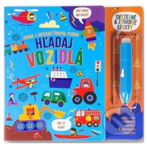 Kniha s interaktívnym perom: Hľadaj vozidlá - kniha z kategorie Pro děti Svojtka&Co.