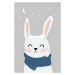 Ilustrace Snow Bunny, Treechild, 26.7 × 40 cm