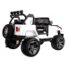 Mamido Elektrické autíčko Jeep Monster 4x4 bílé