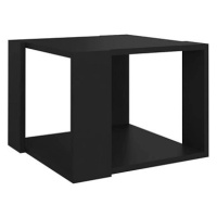 SHUMEE Konferenční stolek černý 40 × 40 × 30 cm dřevotříska, 806311
