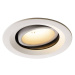 SLV BIG WHITE NUMINOS MOVE DL M vnitřní LED zápustné stropní svítidlo bílá/bílá 3000 K 55° otočn