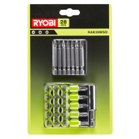 Sada šroubovacích bitů: 20x 25mm šroubovací bit - 4x Philips (PH2) RYOBI RAK28MSD RY5132003305