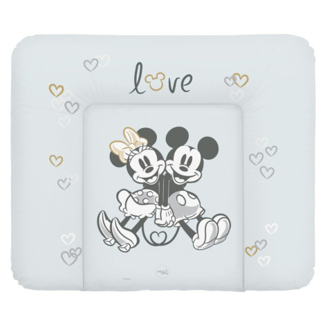 Ceba Podložka přebalovací měkká na komodu (85x72) Disney Minnie & Mickey Grey CebaBaby