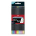 Pastelky Faber-Castell Black Edition neon, pastel, 12 barev Faber-Castell