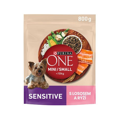 Purina ONE Sensitive Dog losos 800 g