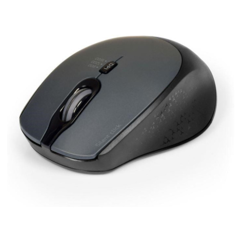 PORT bezdrátová myš SILENT, USB-A/USB-C dongle, 2, 4Ghz, 1600DPI, černá