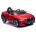 Elektrické autíčko BMW i4 červené